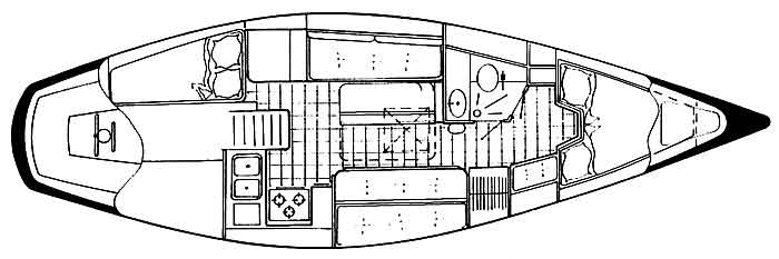 Endeavour 37 Sloop Plan-B