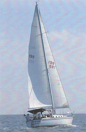 Endeavour 35 sailboat