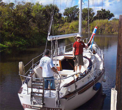 1977 endeavour 37 plan-b sailboat for sale