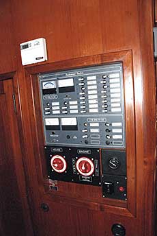 1983 Endeavour 40 Sailboat Electrical Panel