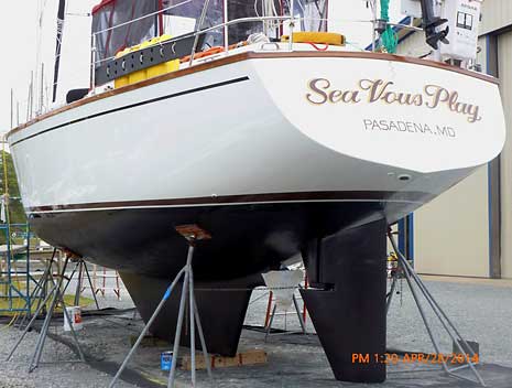 1986 Endeavour 42 Sailboat