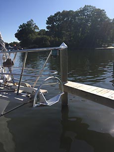 1985 Endeavour 42 Sailboat - Anchor and Bowsprit