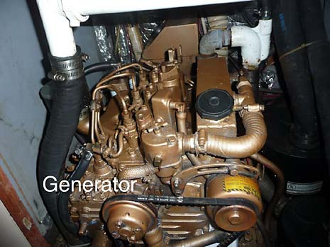 1985 Endeavur 42 Sailboat - Universal Generator