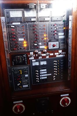 1978 Endeavour 43 Sailboat Electrical Panel