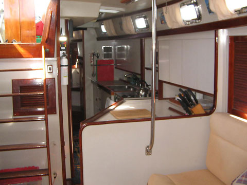 Endeavour 52 Sailboat Galley