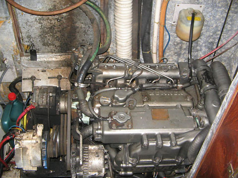 Endeavour 52 Sailboat Yanmar Diesel 