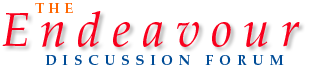 Endeavour Discussion Forum