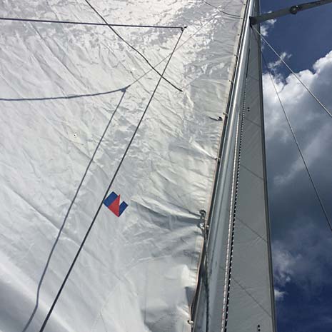 1979 Endeavour 37 Plan A Sailboat Sails