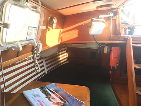 1979 Endeavour 37 Plan A Sailboat Aft Pilot Berth