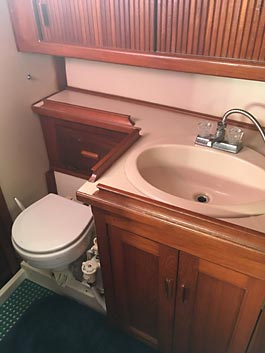 1979 Endeavour 37 Plan A Sailboat Head