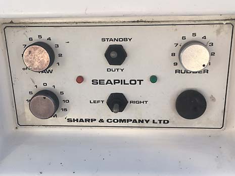 1979 Endeavour 37 Plan A Sailboat Autopilot