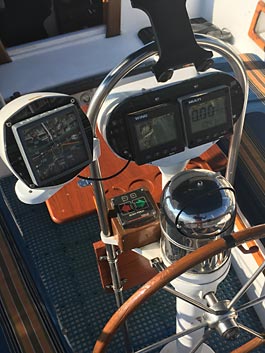 1979 Endeavour 37 Plan A Sailboat Helm Electronics