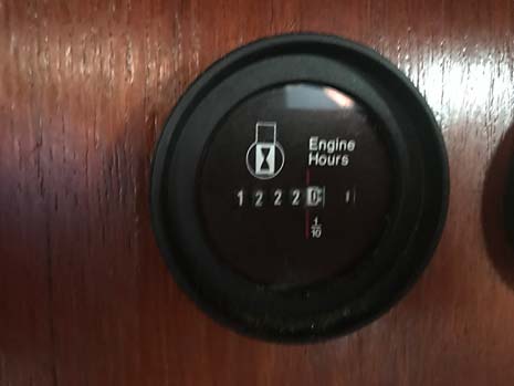 1980 Endeavour 37 Tachometer