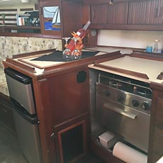 1979 Endeavour 37 Plan-A Galley