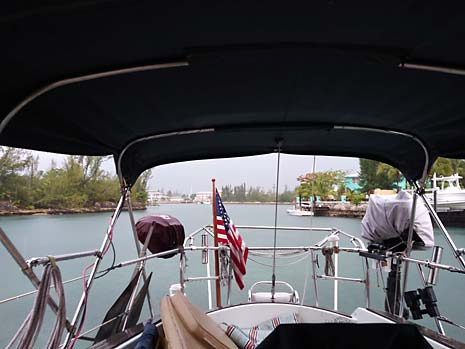 1979 Endeavour 37 Sailboat Cockpit